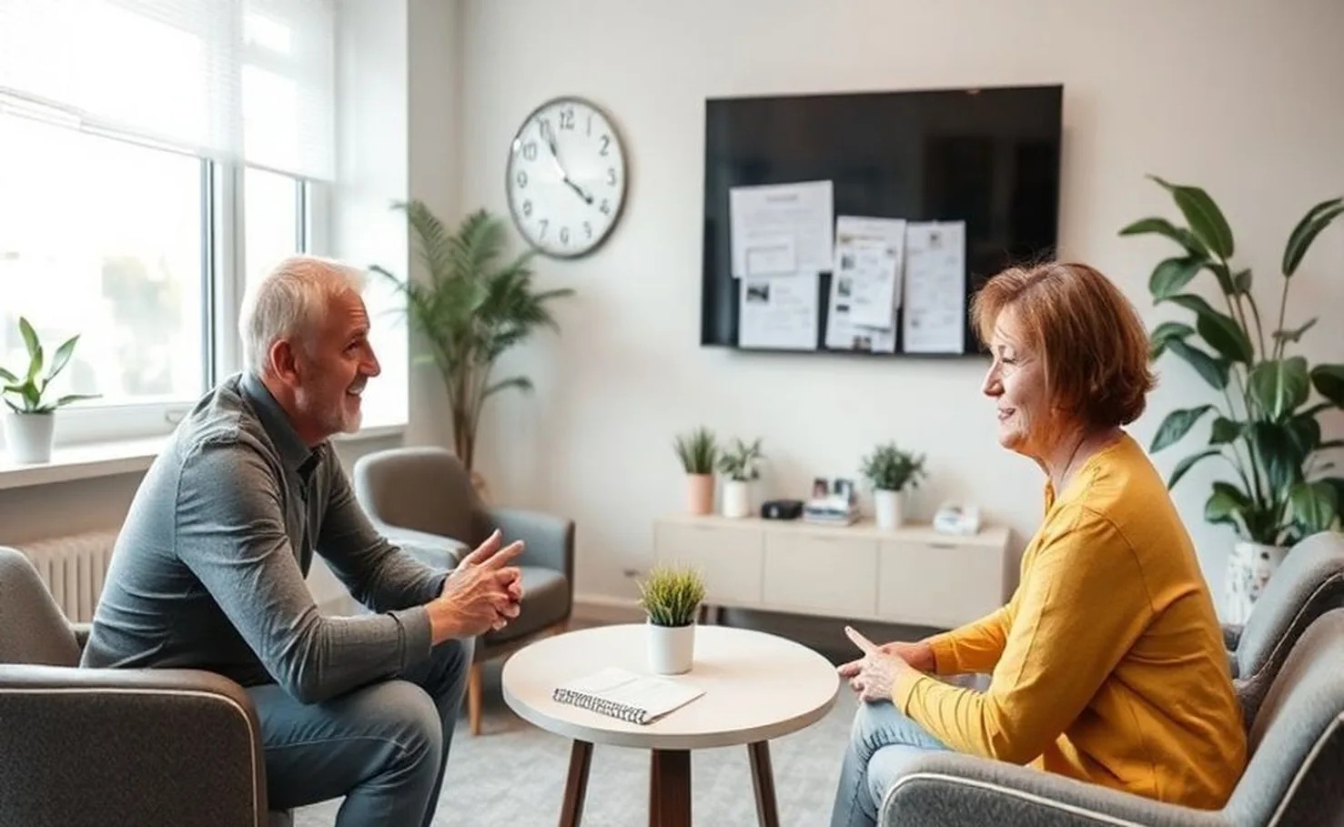 Generational transfer consultation room